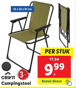 Lidl CRIVIT Campingstoel aanbieding