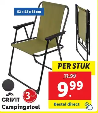 Lidl CRIVIT Campingstoel aanbieding