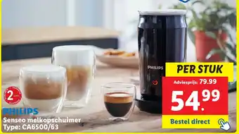 Lidl PHILIPS Senseo melkopschuimer aanbieding