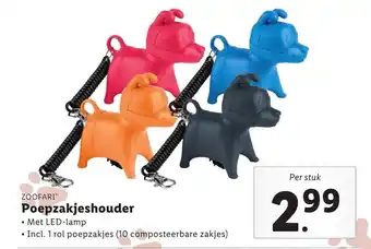 Lidl Zoofari Poepzakjeshouder aanbieding