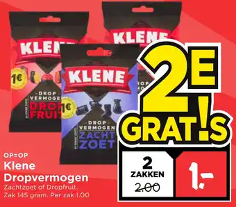 Vomar Voordeelmarkt Klene dropvermogen aanbieding