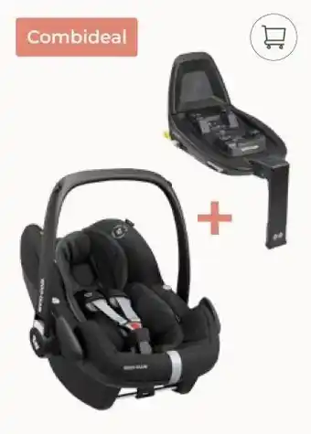 Prenatal Maxi-Cosi Pebble pro i-size black + Maxi-Cosi Familyfix3 aanbieding