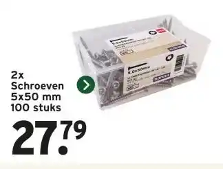 GAMMA 2x Schroeven aanbieding