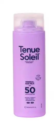 De Online Drogist Tenue Soleil SPF50 Mineral Sunmilk 125ML aanbieding