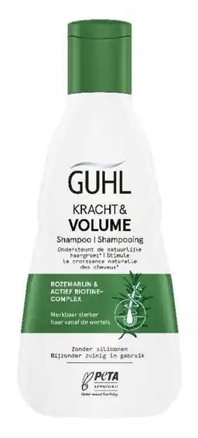 De Online Drogist Guhl Kracht & Volume Shampoo Rozemarijn 250ML aanbieding