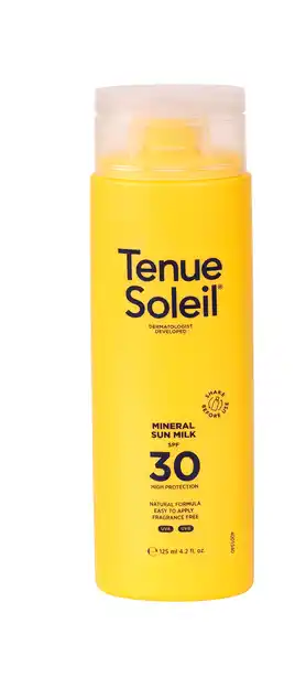 De Online Drogist Tenue Soleil SPF30 Mineral Sunmilk 125ML aanbieding