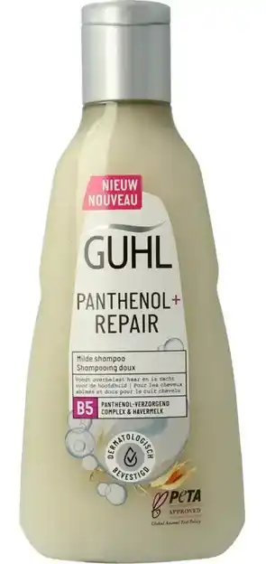 De Online Drogist Guhl Panthenol + Repair Milde Shampoo 250ML aanbieding
