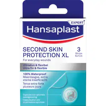 De Online Drogist Hansaplast Second Skin Protection XL 3ST aanbieding