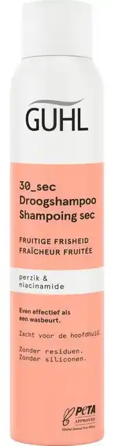 De Online Drogist Guhl 30_sec Droogshampoo Perzik & Niacinamide 200ML aanbieding