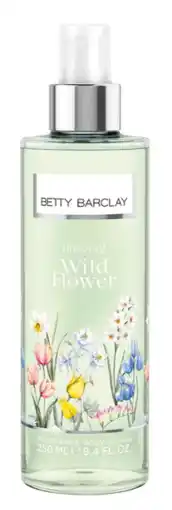 De Online Drogist Betty Barclay Wild Flower Body Splash 250ML aanbieding