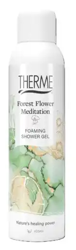 De Online Drogist Therme Forest Flower Mediation Foaming Shower Gel 200ML aanbieding