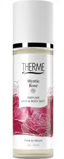 De Online Drogist Therme Mystic Rose Perfume Hair & Body Mist 200ML aanbieding