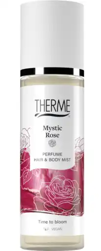 De Online Drogist Therme Mystic Rose Perfume Hair & Body Mist 200ML aanbieding