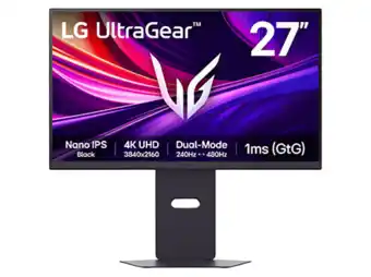 MediaMarkt LG Ultragear 27g850a-b - 27 Inch 3840 X 2160 (ultra Hd 4k) 1 Ms 240 Hz aanbieding