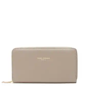 Douglas Isabel Bernard Ritsportemonnee Isabel Bernard Honoré Léa taupe - kalfsleer aanbieding