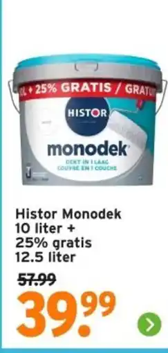 GAMMA Histor Monodek aanbieding