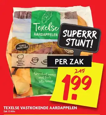 Dekamarkt Texelse Vastkokende aardappelen 1.5kg aanbieding