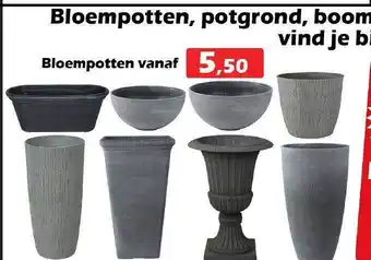 iTEK Bloempotten aanbieding