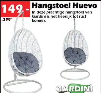 iTEK Hangstoel huevo aanbieding