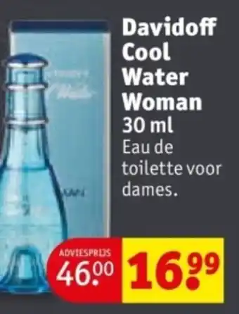 Kruidvat Davidoff Cool Water Woman aanbieding