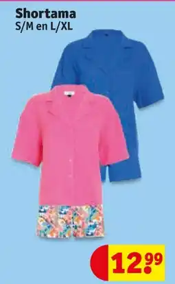 Kruidvat Shortama aanbieding