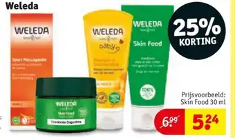 Kruidvat Weleda aanbieding