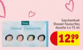 Kruidvat Geschenkset Shower Favourites douche aanbieding