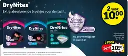 Kruidvat DryNites aanbieding