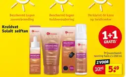 Kruidvat Kruidvat Solait selftan aanbieding