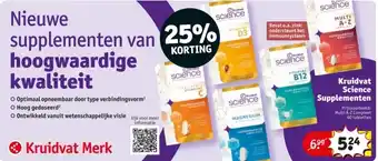 Kruidvat Kruidvat Science Supplementen aanbieding