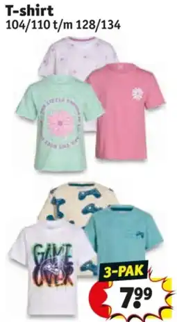 Kruidvat T-shirt aanbieding