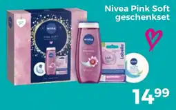 Trekpleister Nivea Pink Soft geschenkset aanbieding