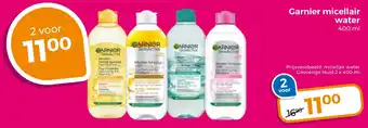 Trekpleister Garnier micellair water aanbieding