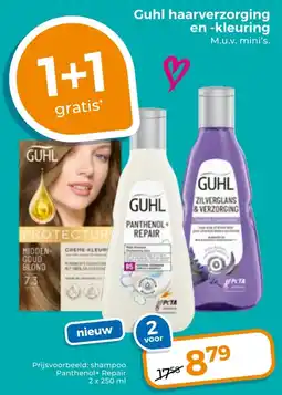 Trekpleister Guhl haarverzorging en kleuring aanbieding