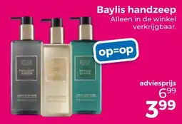 Trekpleister Baylis handzeep aanbieding