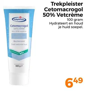Trekpleister Trekpleister Cetomacrogol 50% Vetcrème aanbieding