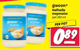 Nettorama gwoon Halfvolle mayonaise aanbieding
