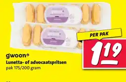 Nettorama gwoon Lunetta of advocaatspritsen aanbieding