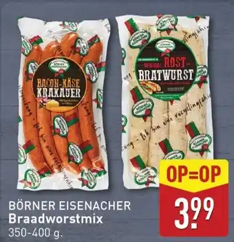 ALDI Braadworstmix aanbieding