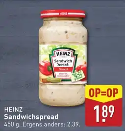 ALDI Sandwichspread aanbieding