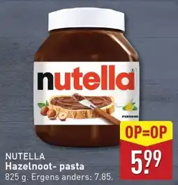 ALDI Hazelnoot-pasta aanbieding