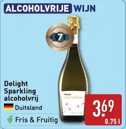 ALDI Delight Sparkling alcoholvrij aanbieding