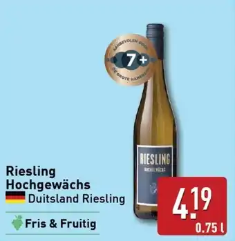 ALDI Riesling Hochgewächs aanbieding