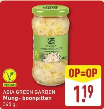 ALDI Asia green garden mung boonpitten aanbieding