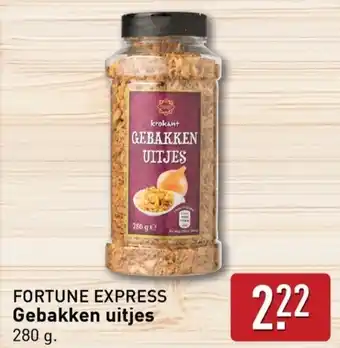 ALDI Fortune express gebakken uitjes aanbieding