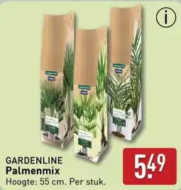 ALDI Gardenline palmenmix aanbieding