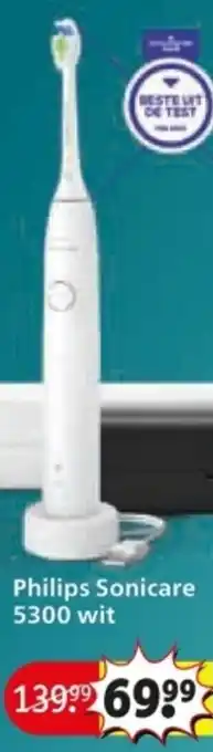 Kruidvat Philips Sonicare 5300 wit aanbieding