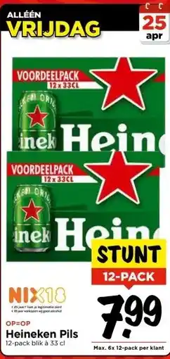Vomar Voordeelmarkt Heineken Pils aanbieding