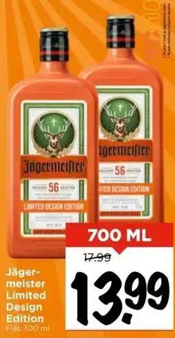 Vomar Voordeelmarkt Jägermeister Limited Design Edition aanbieding