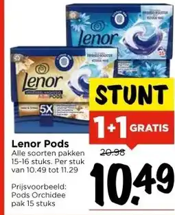 Vomar Voordeelmarkt Lenor Pods aanbieding